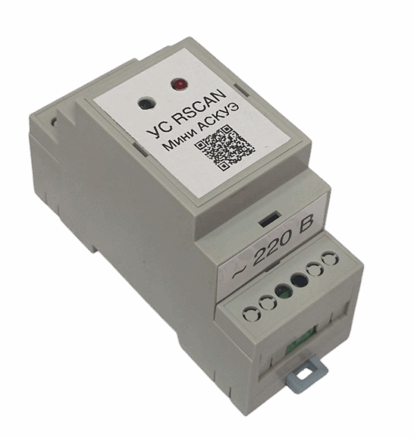 УС-RSCAN — внешний вид спереди, контроллер для счётчиков Меркурий 200