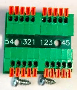 Разветвитель интерфейса RS-485 ПР-4 — плата с пружинными клеммниками