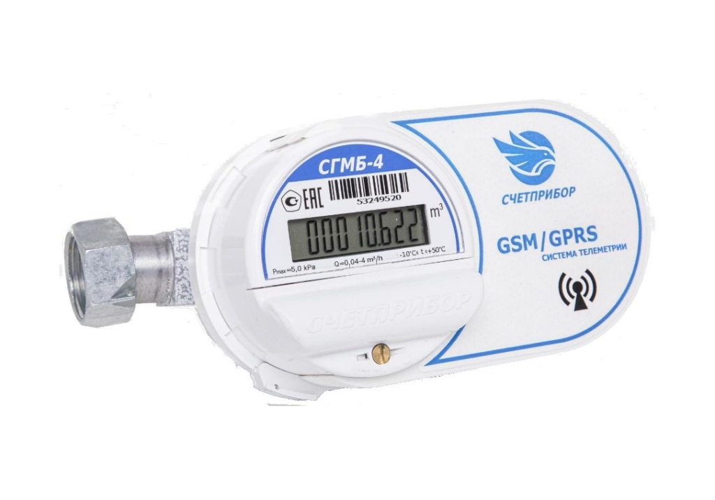 Счётчик газа Счётприбор СГМБ с кейсом для модема телеметрии