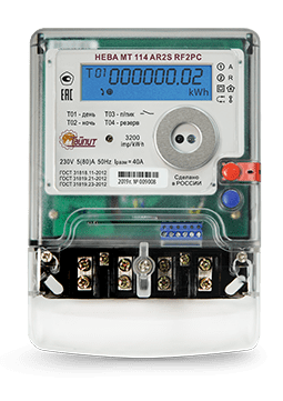 Счётчик электроэнергии НЕВА МТ 114