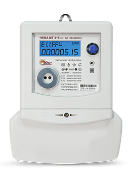 Счётчик НЕВА МТ 315