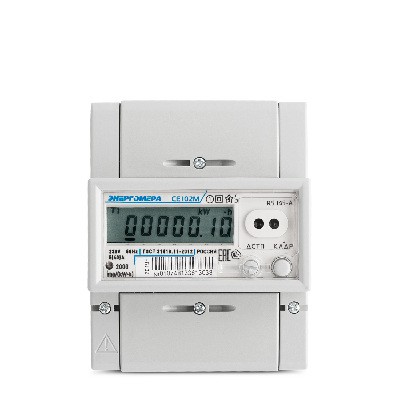 Счётчик Энергомера CE102M — однофазный электросчётчик