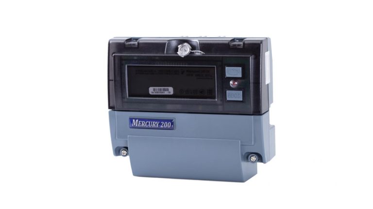 Счётчик Меркурий 200 — однофазный электросчётчик