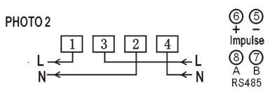 Схема подключения Hiking DDS238-2-ZN-S
