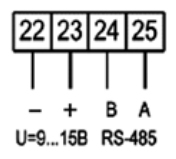 Подключение RS-485 Энергомера CE301M корпус A, AS
